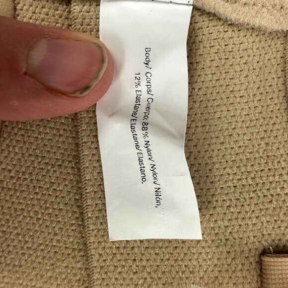 Sweet Nothings Strapless Bandeau Bra 38DD Stay There Power Band Nylon Elastane - Picture 6 of 12